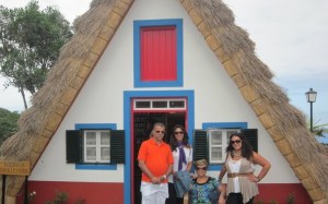 The houses really are triangular shaped!